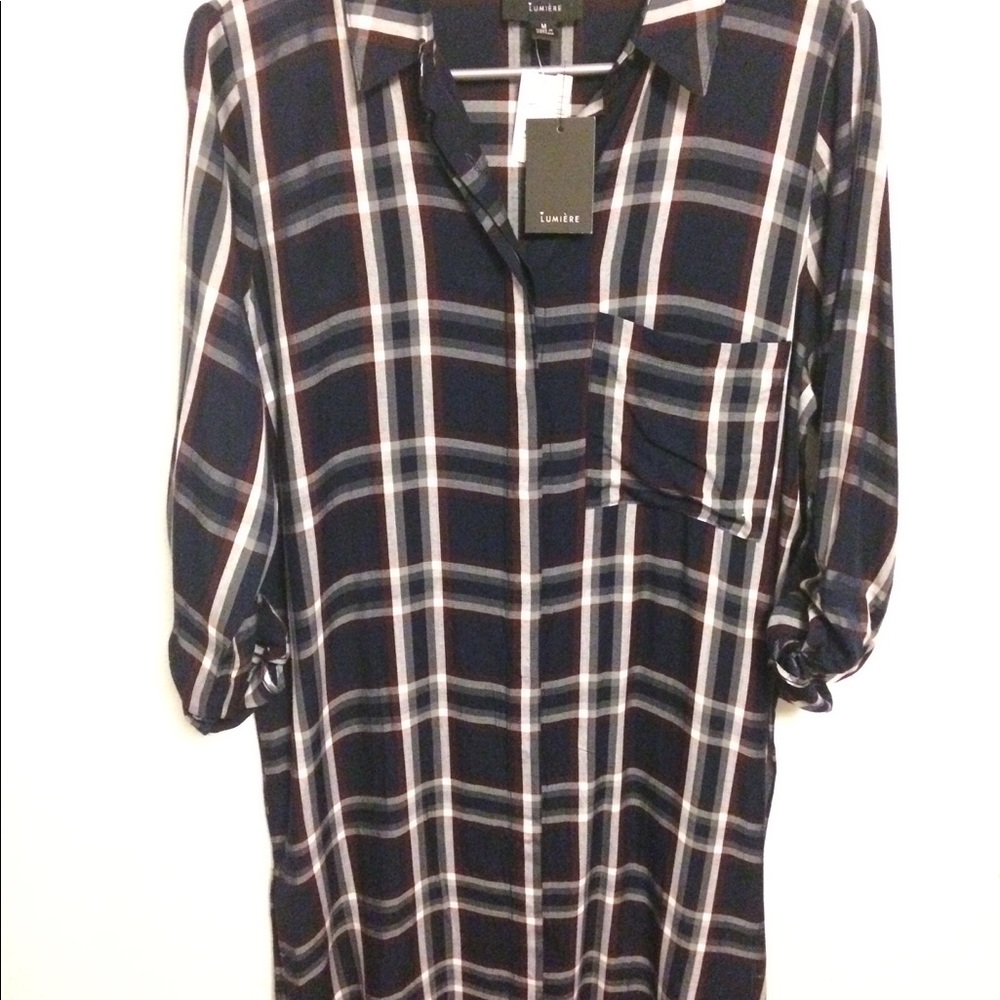 Dress with slits in the side